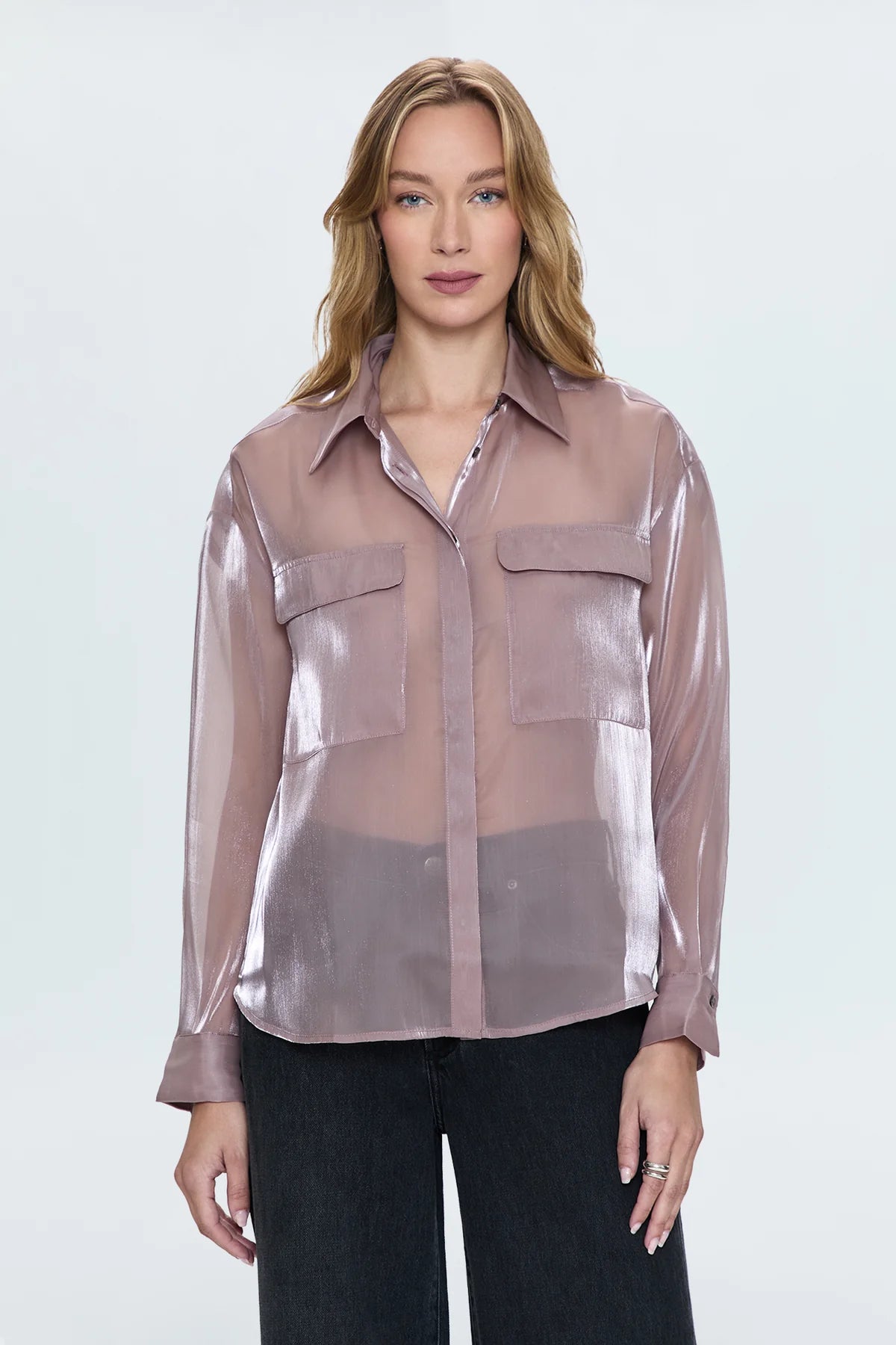 Miranda Sheer Organza Shirt