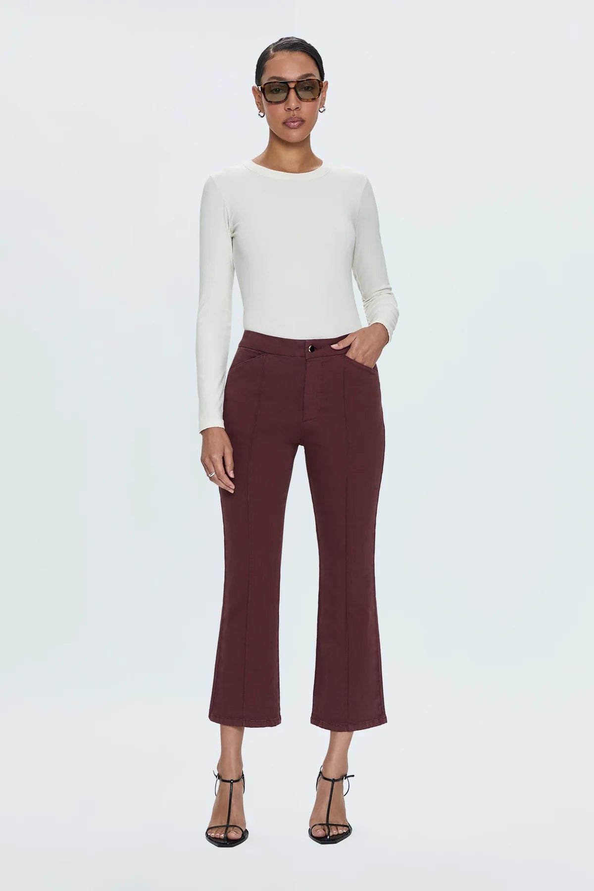 Simone Kick Flare Pant | Terra