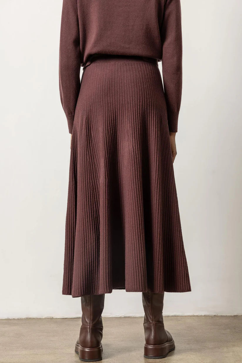 Flared Sweater Skirt | Port