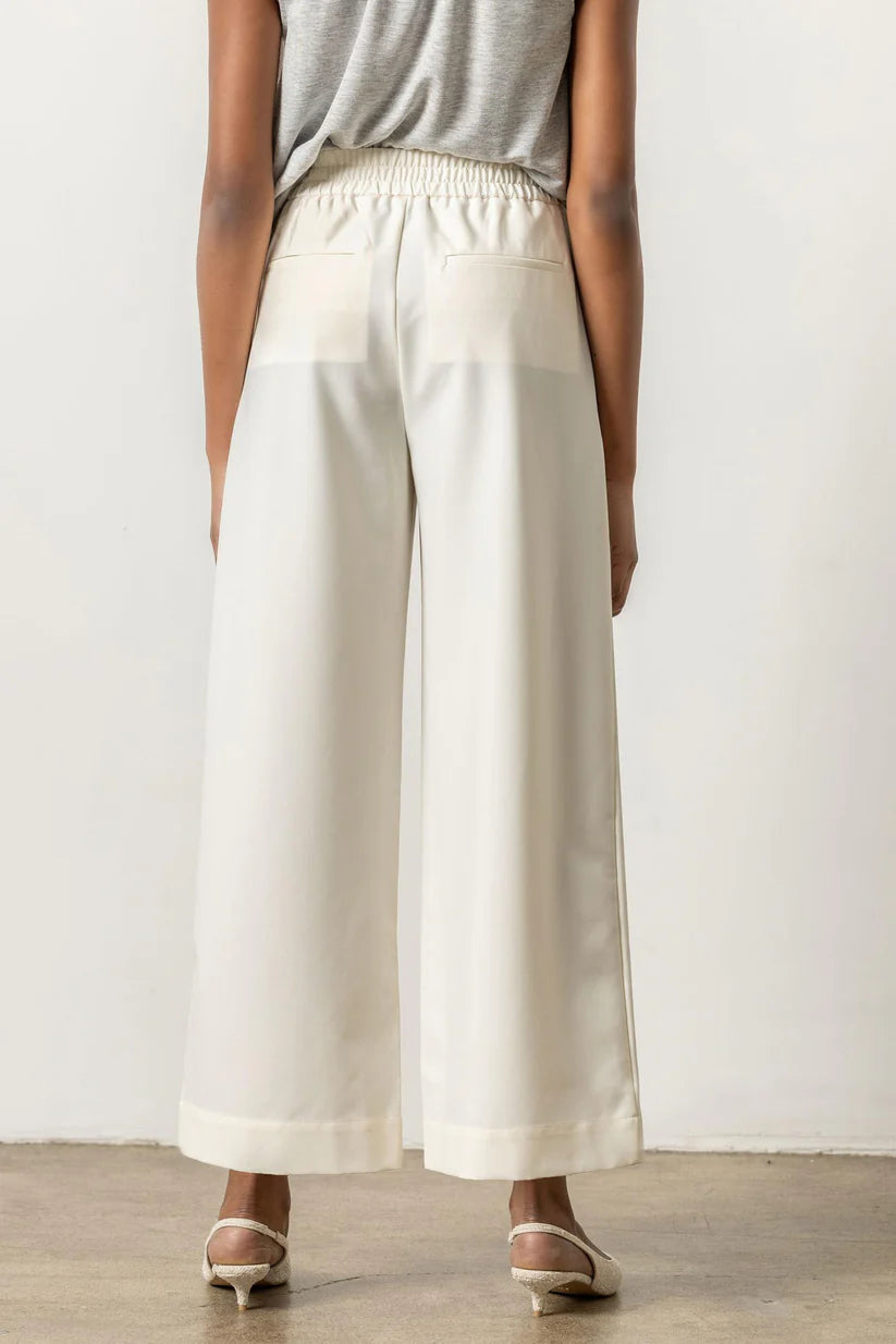 Wide Leg Pant | Winter White