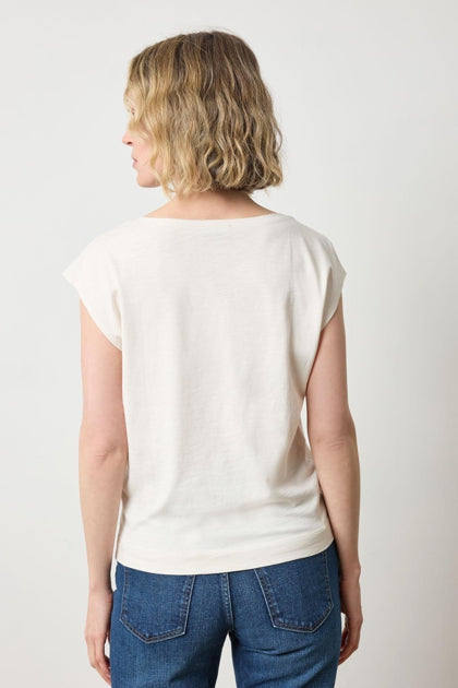 Wedge Tee | Talc