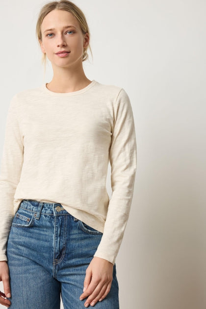 Long Sleeve Crewneck | Stone