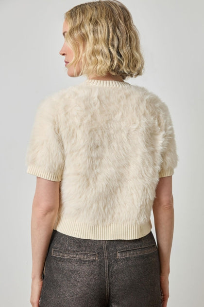 Brushed Crewneck | Ivory