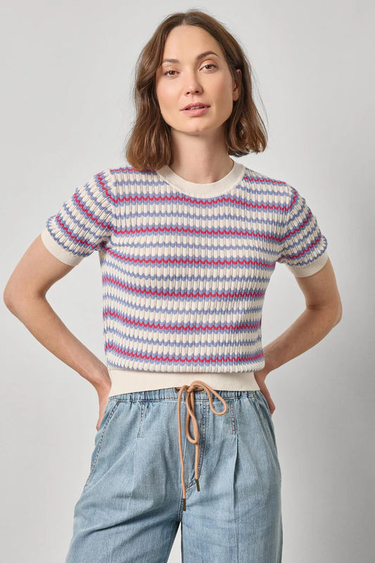Stripe Crewneck Sweater