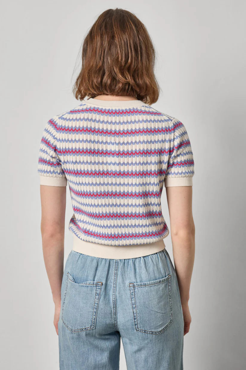 Stripe Crewneck Sweater