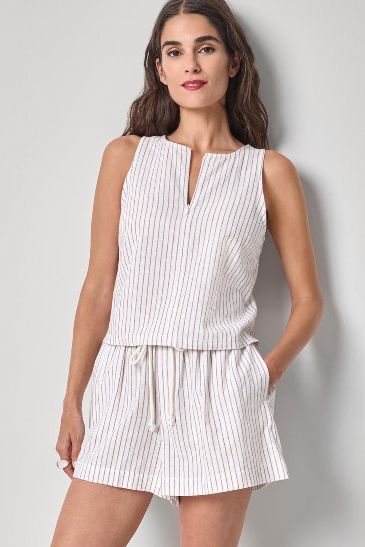 Bark Stripe Top