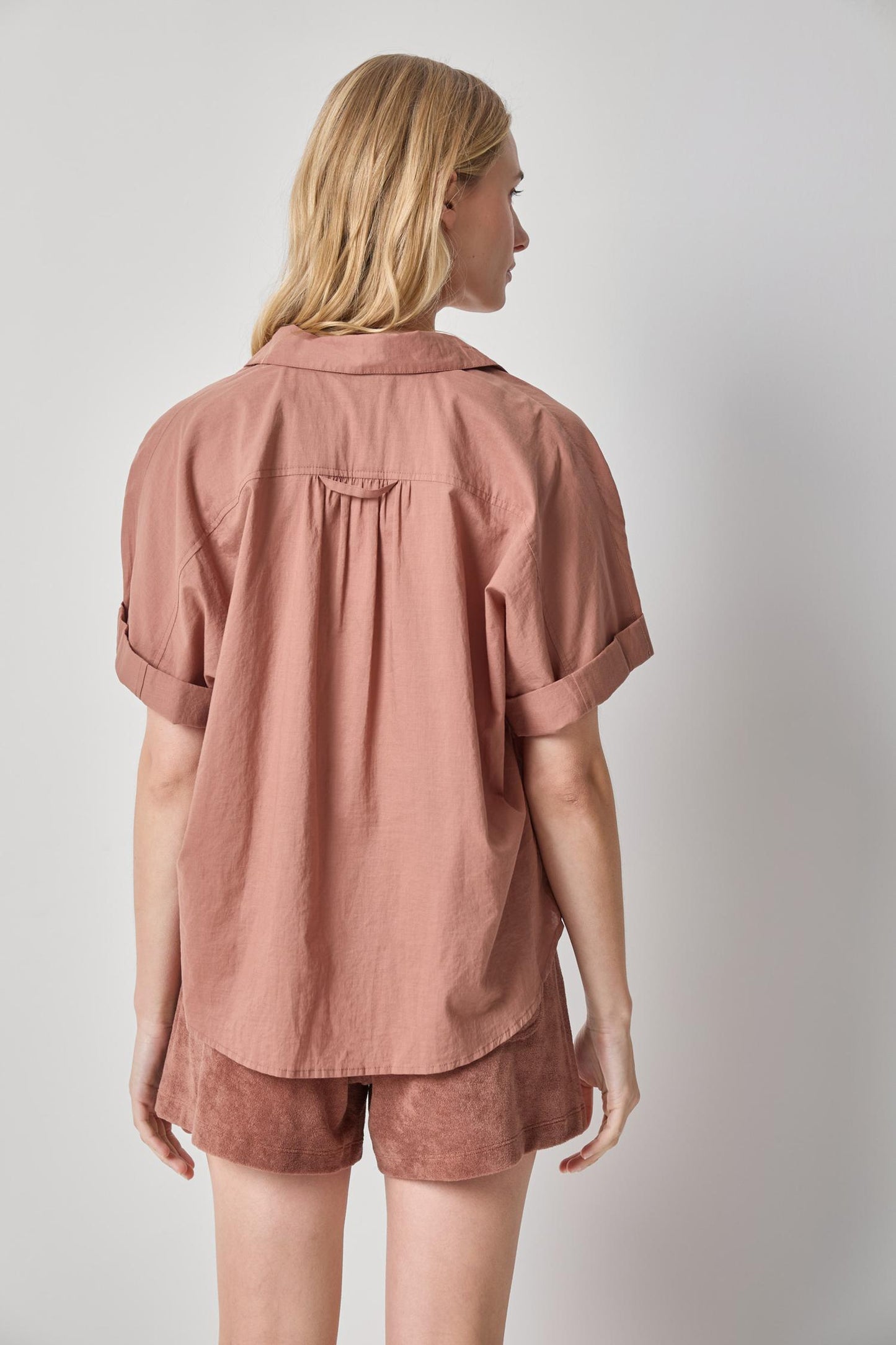 Elbow Sleeve Blouse | Bark