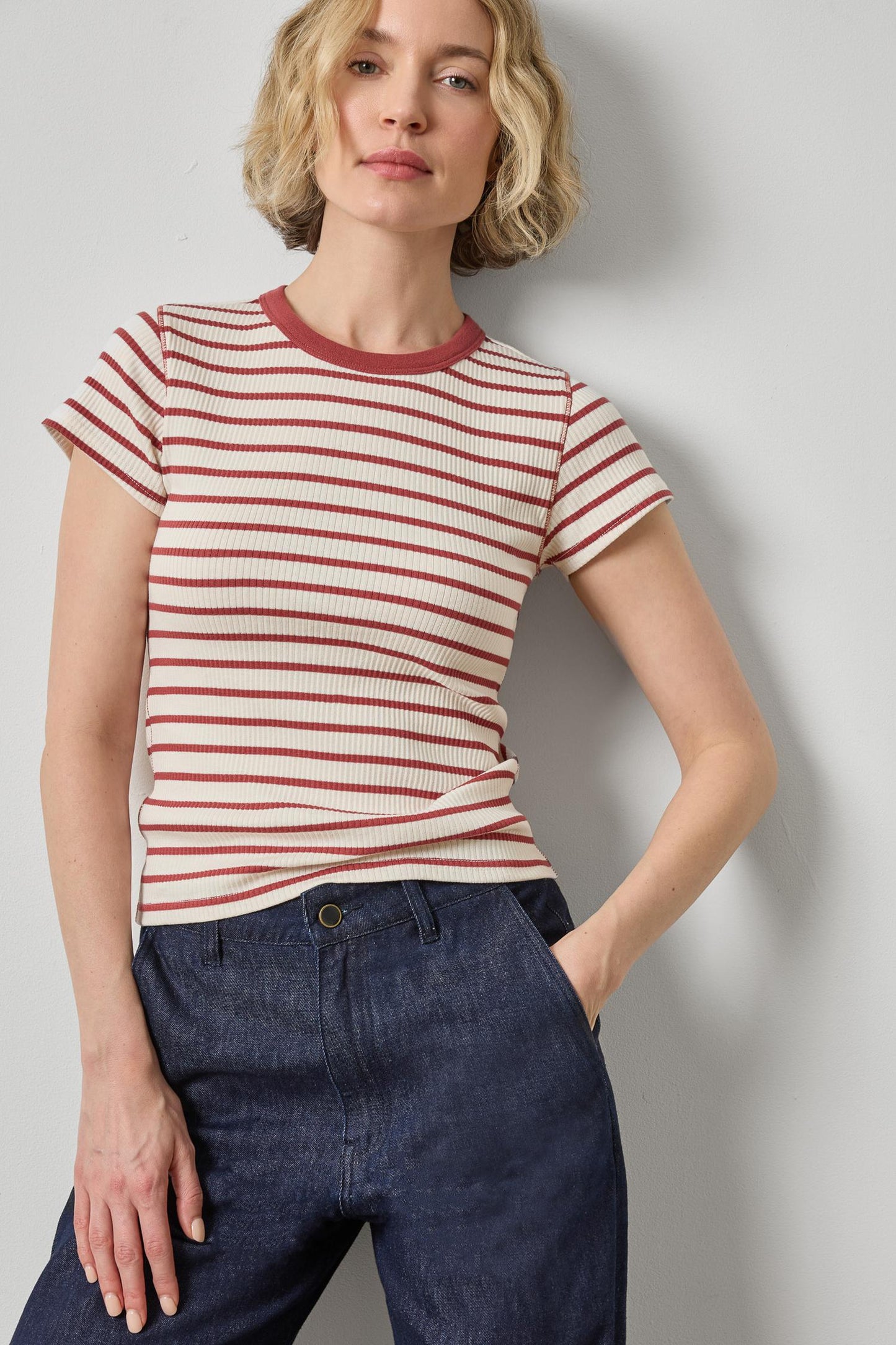 Henna Stripe Tee