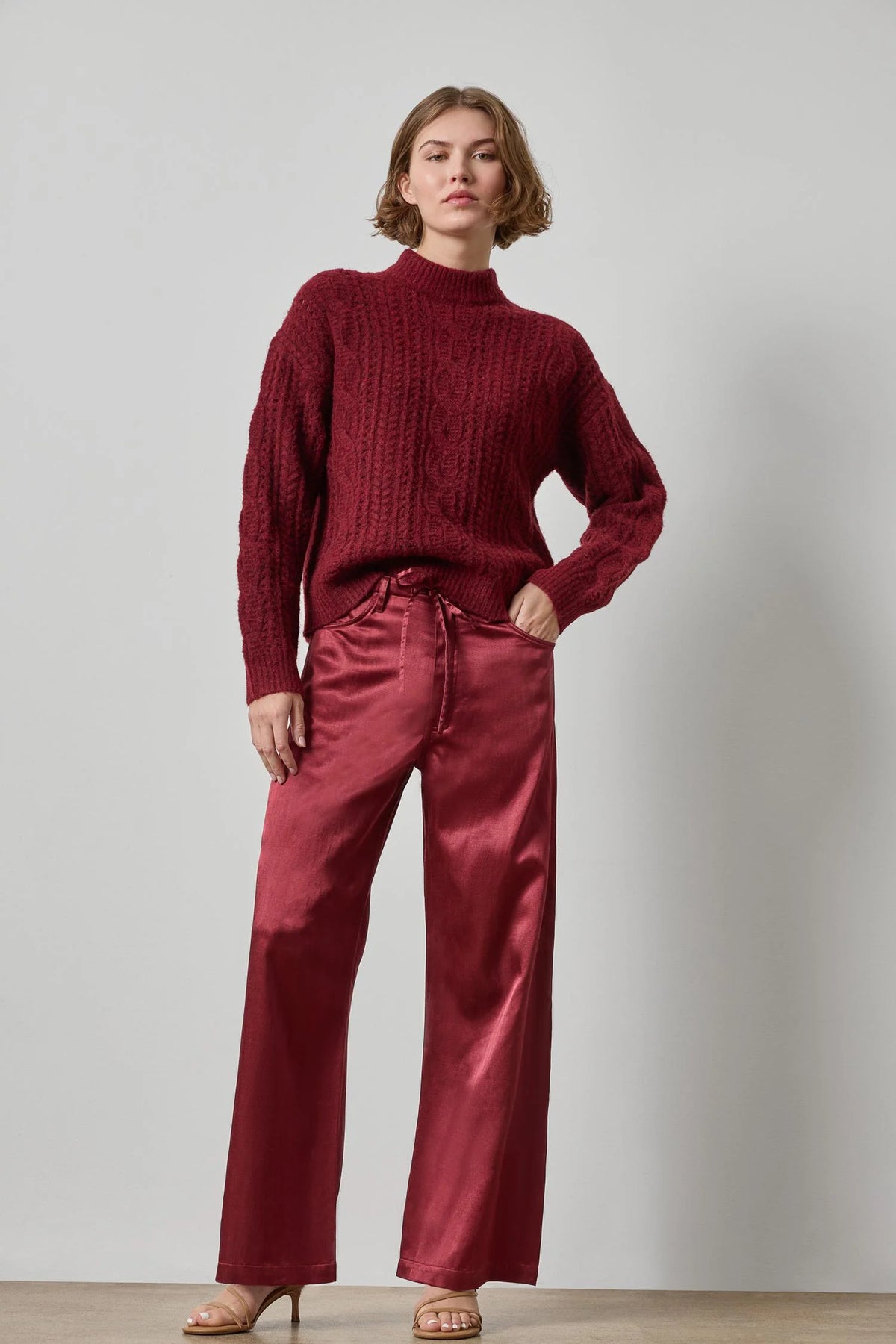 Slub Woven Pant