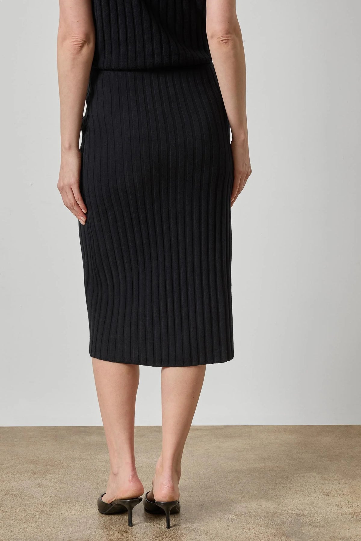 Rib Sweater Skirt