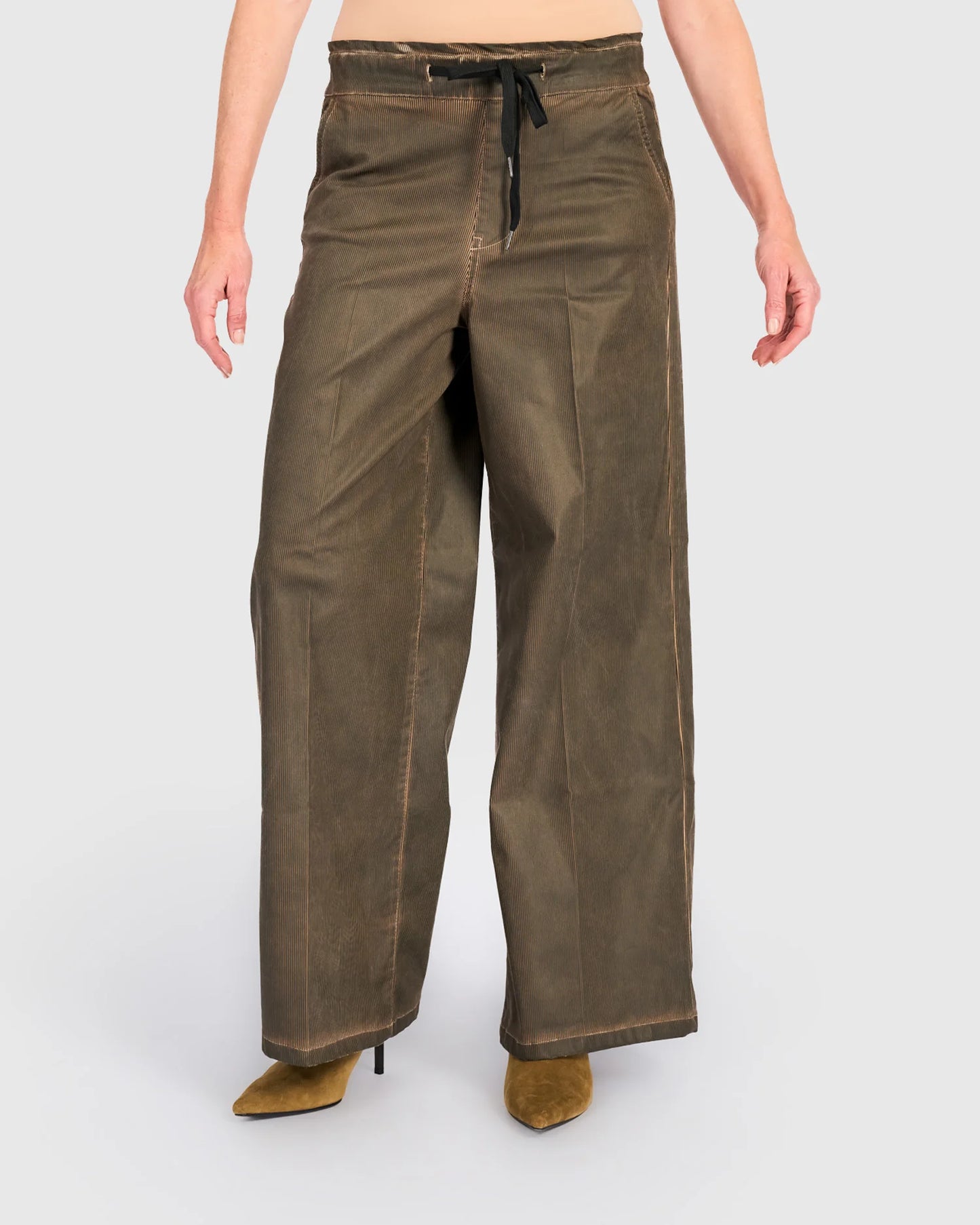 Wide Leg Jeans | Brn Stripe