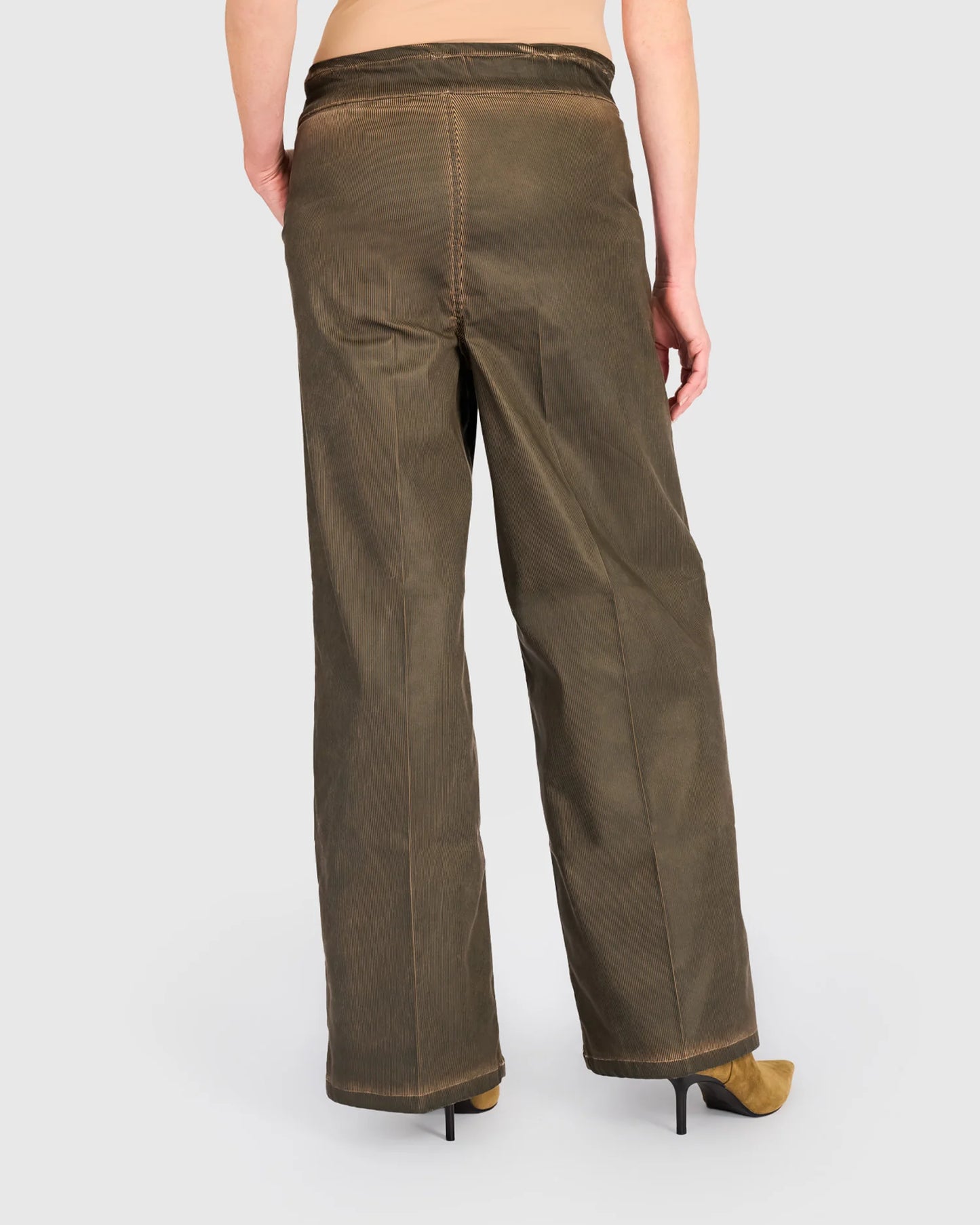 Wide Leg Jeans | Brn Stripe