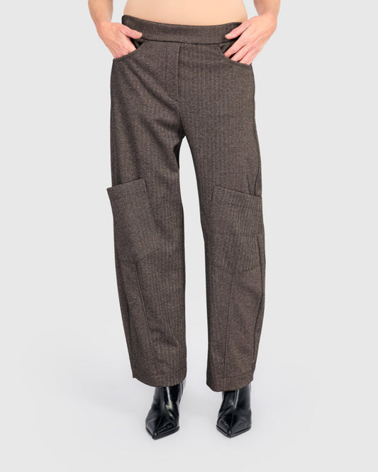 Studio Pocket Herringbone Pant