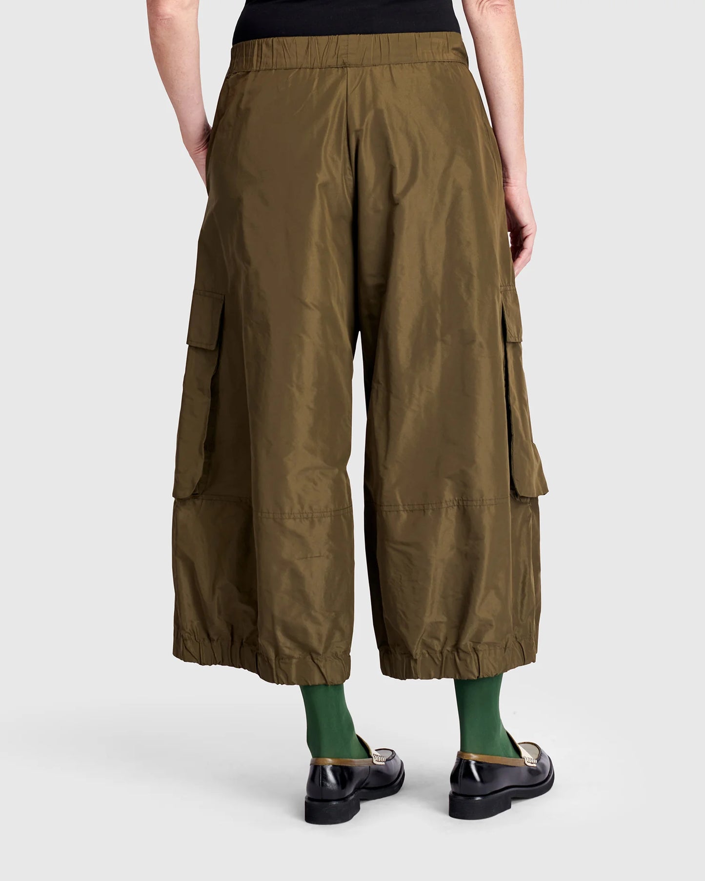 Wide Leg Cargo | Khaki
