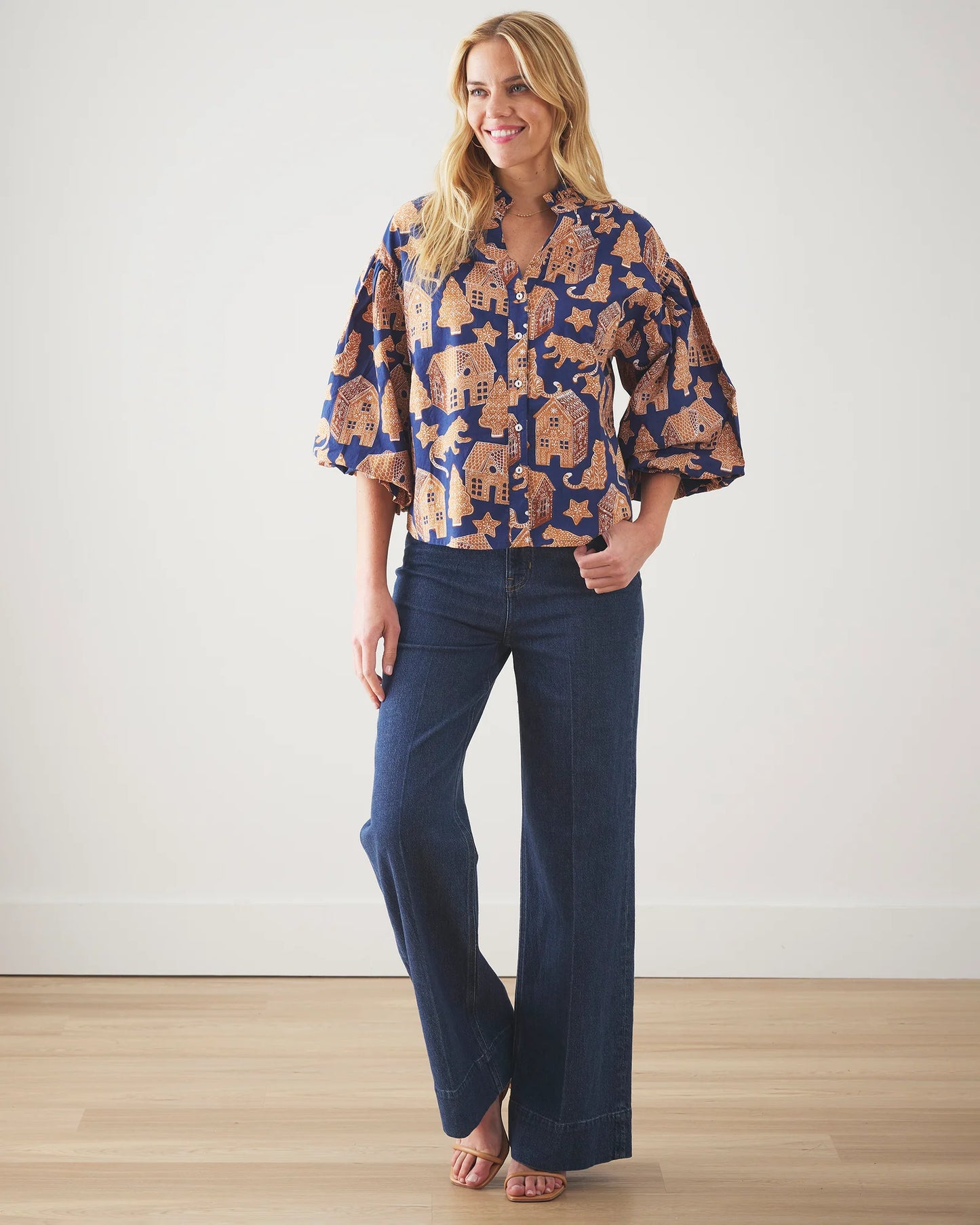 Brentwood Blouse | Gingerbread