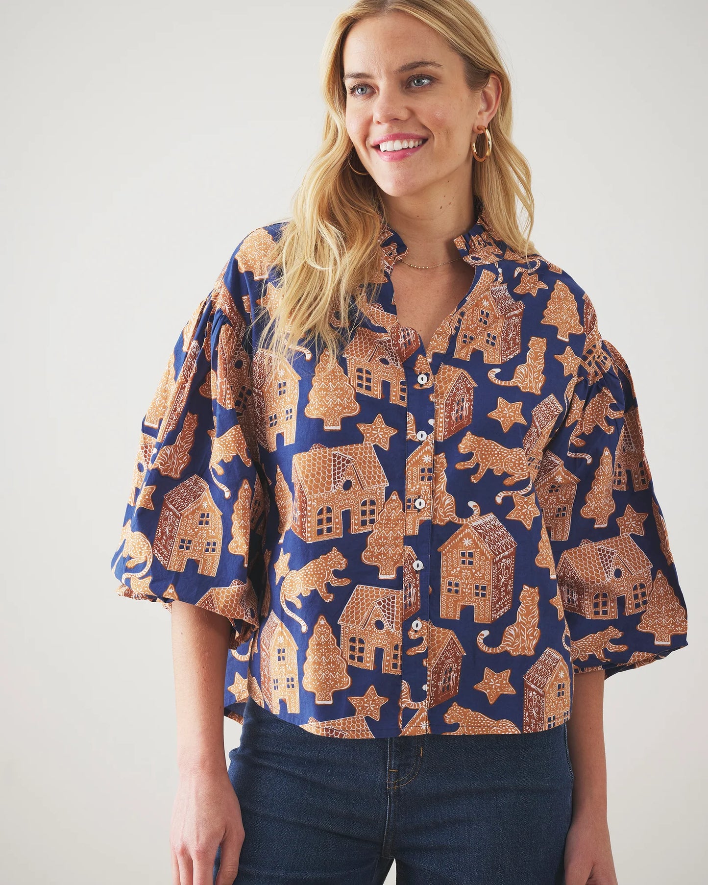 Brentwood Blouse | Gingerbread