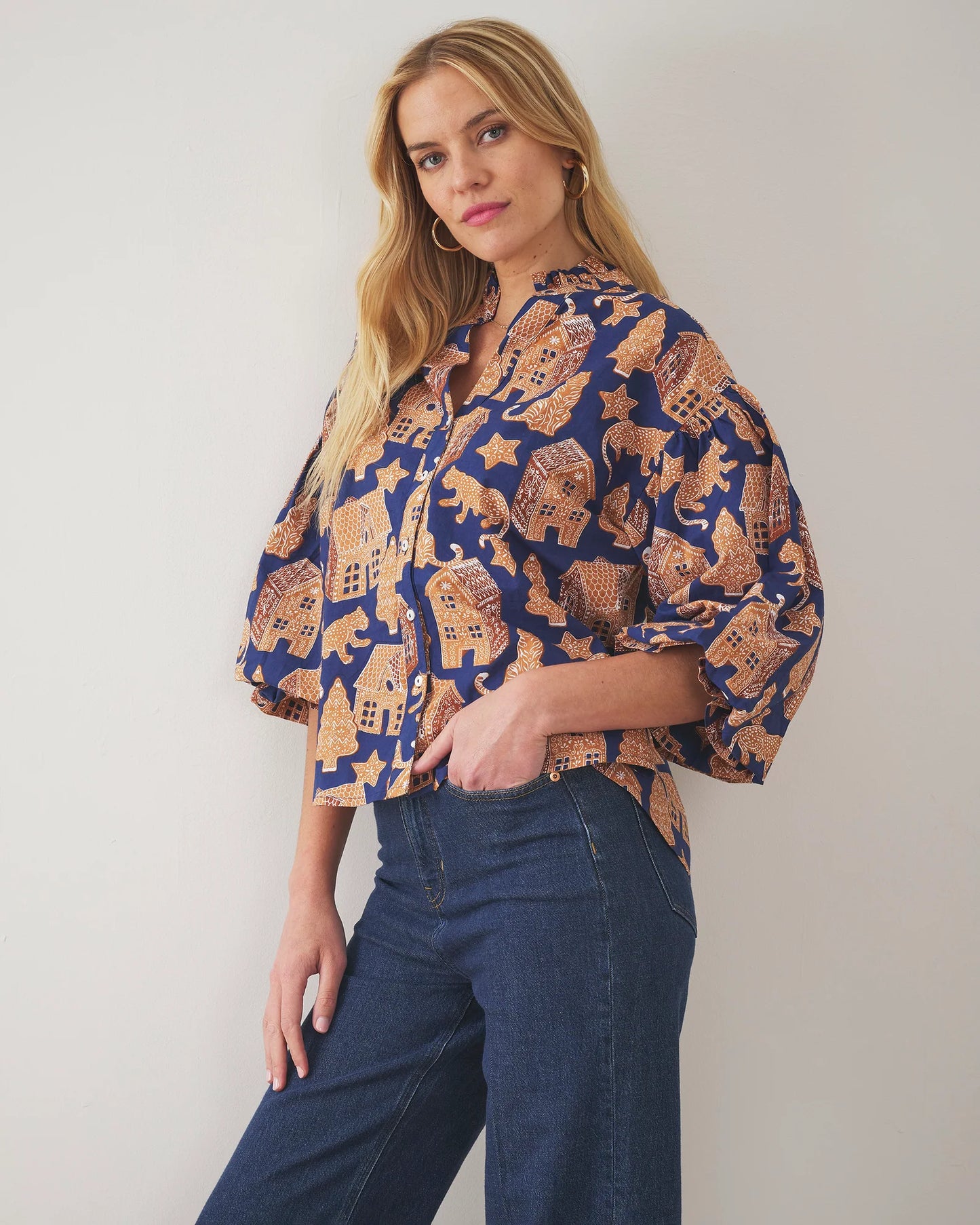 Brentwood Blouse | Gingerbread