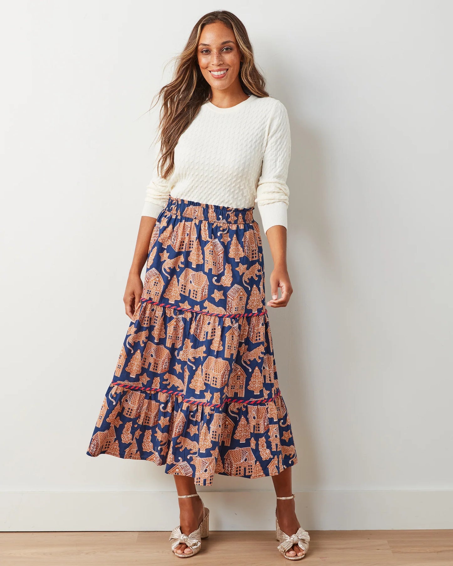 Sutton Skirt | Gingerbread