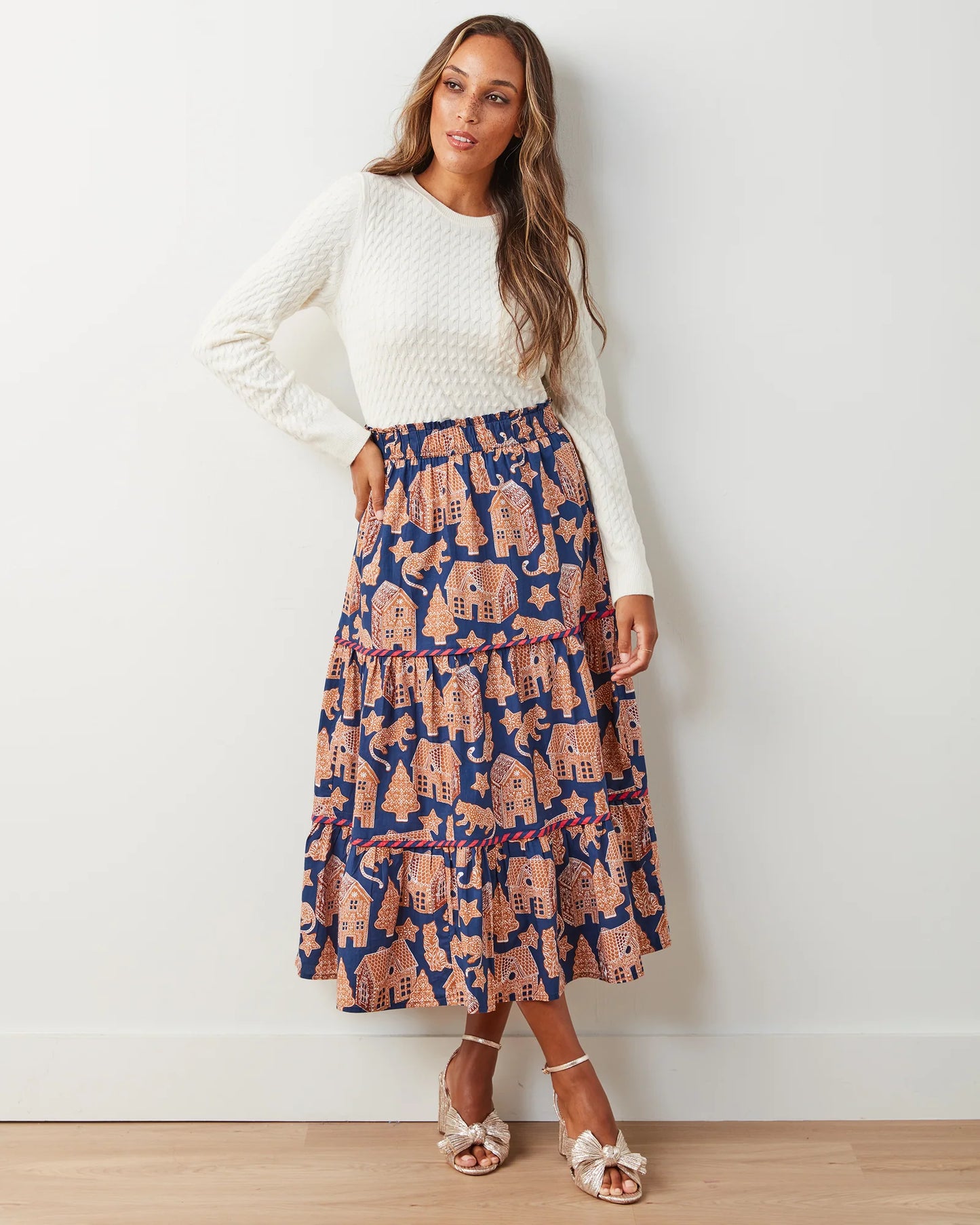 Sutton Skirt | Gingerbread