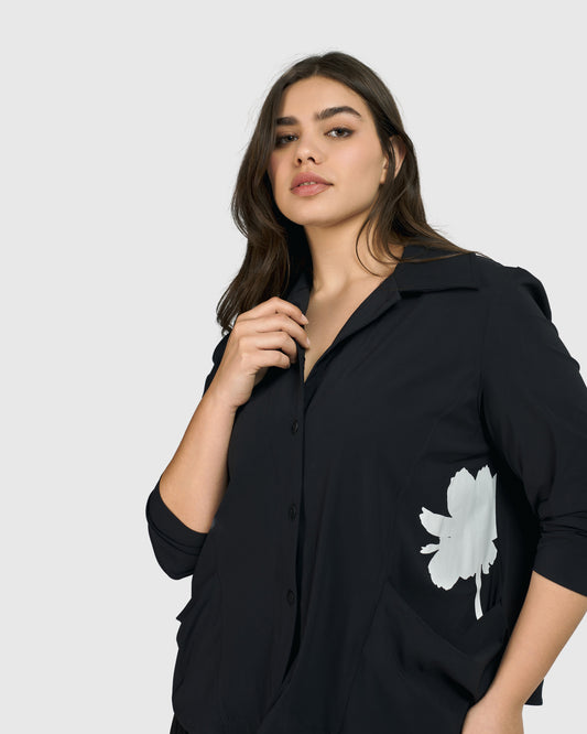 Side Flower Jacket