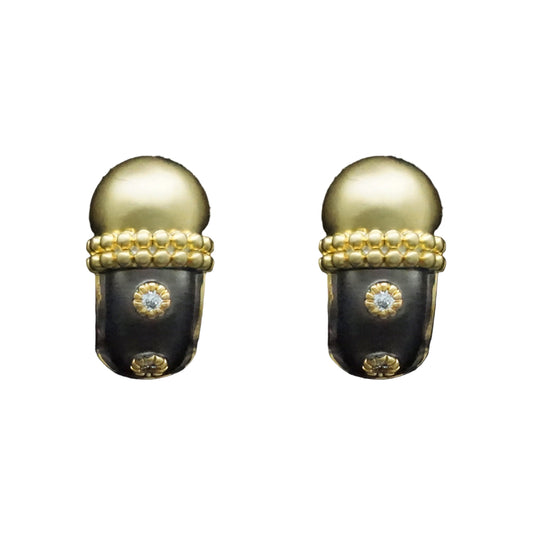 Gold Dome Huggie
