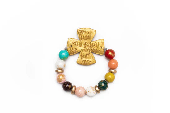 Friendship Cross Bracelet | Multi