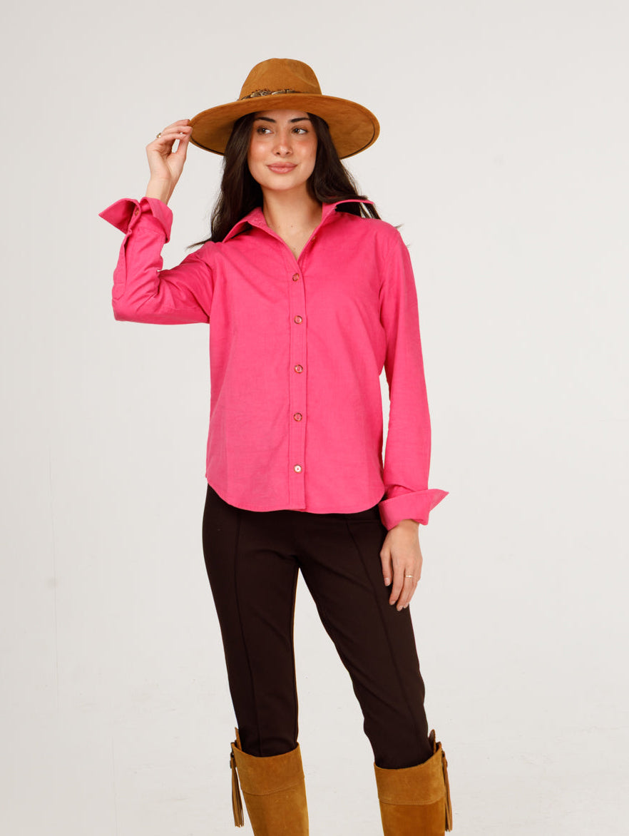 Liz Top | Hot Pink