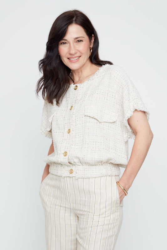 Tweed Jacket | Oyster