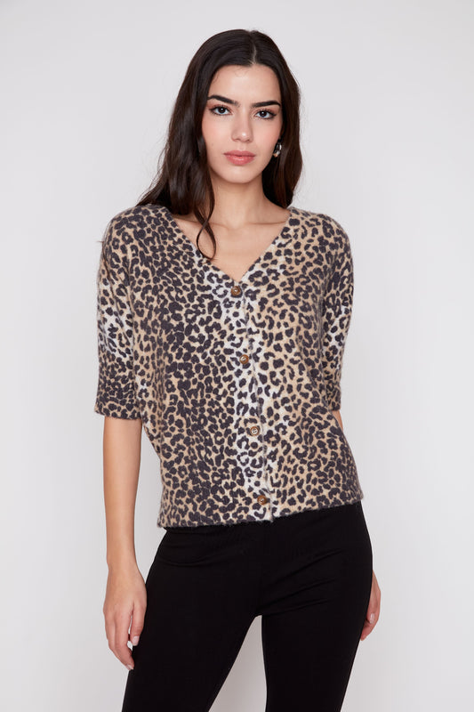 Leopard Cardigan