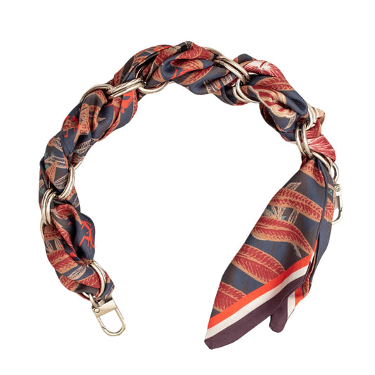 Scarf Bag Chain | Red