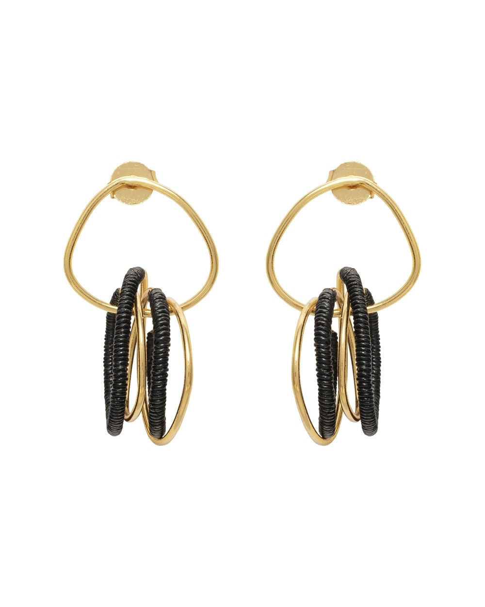 Malik Baby Earring | Blk/Gold