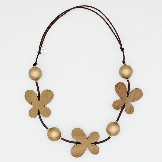 Woodland Whisper Necklace | Gold