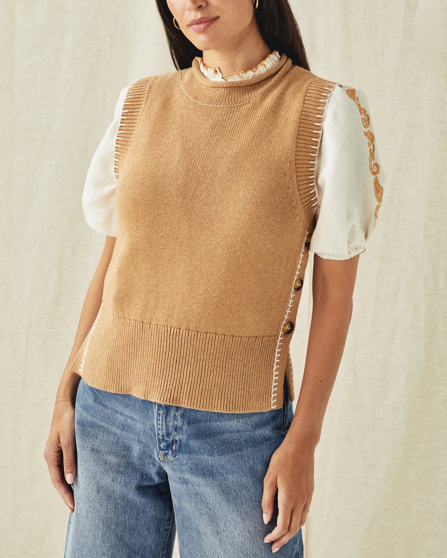 Hawthorne Vest | Camel