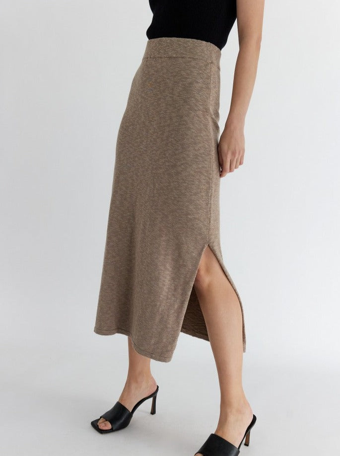 The Rosie Skirt | Taupe
