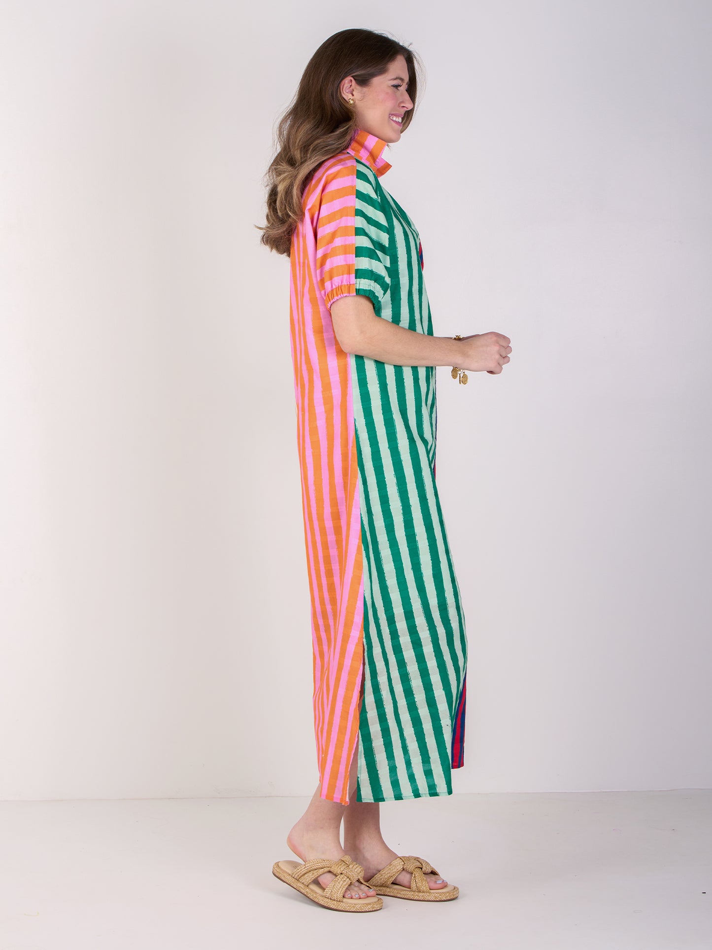 Poppy Maxi | Stripe Mix