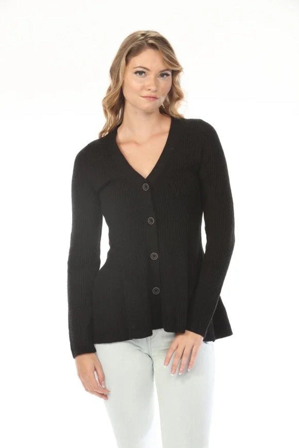Celina Peplum Cardigan