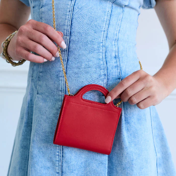 Crossbody Wallet | Red