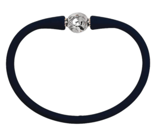 Florence Bracelet | Blk/Silver