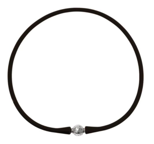 Florence Necklace | Blk/Silver
