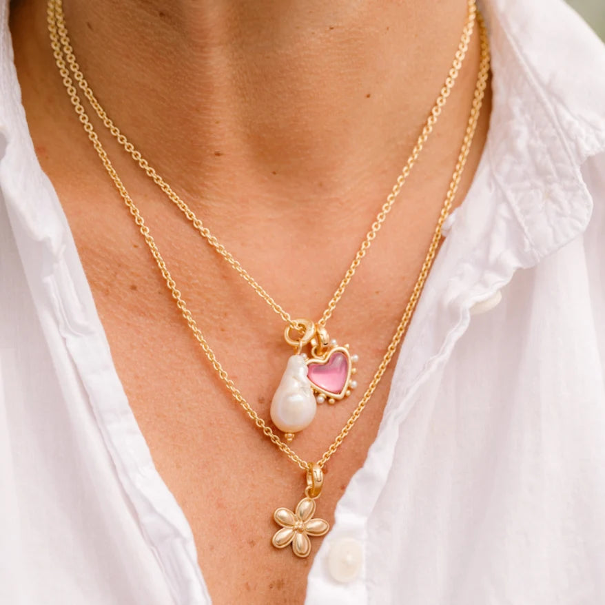 Flora Charm | Gold