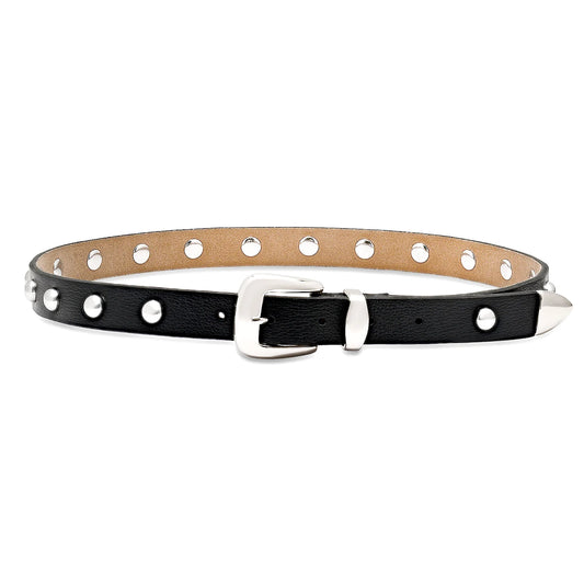 Silverlake Studded Belt | Metallic Snake