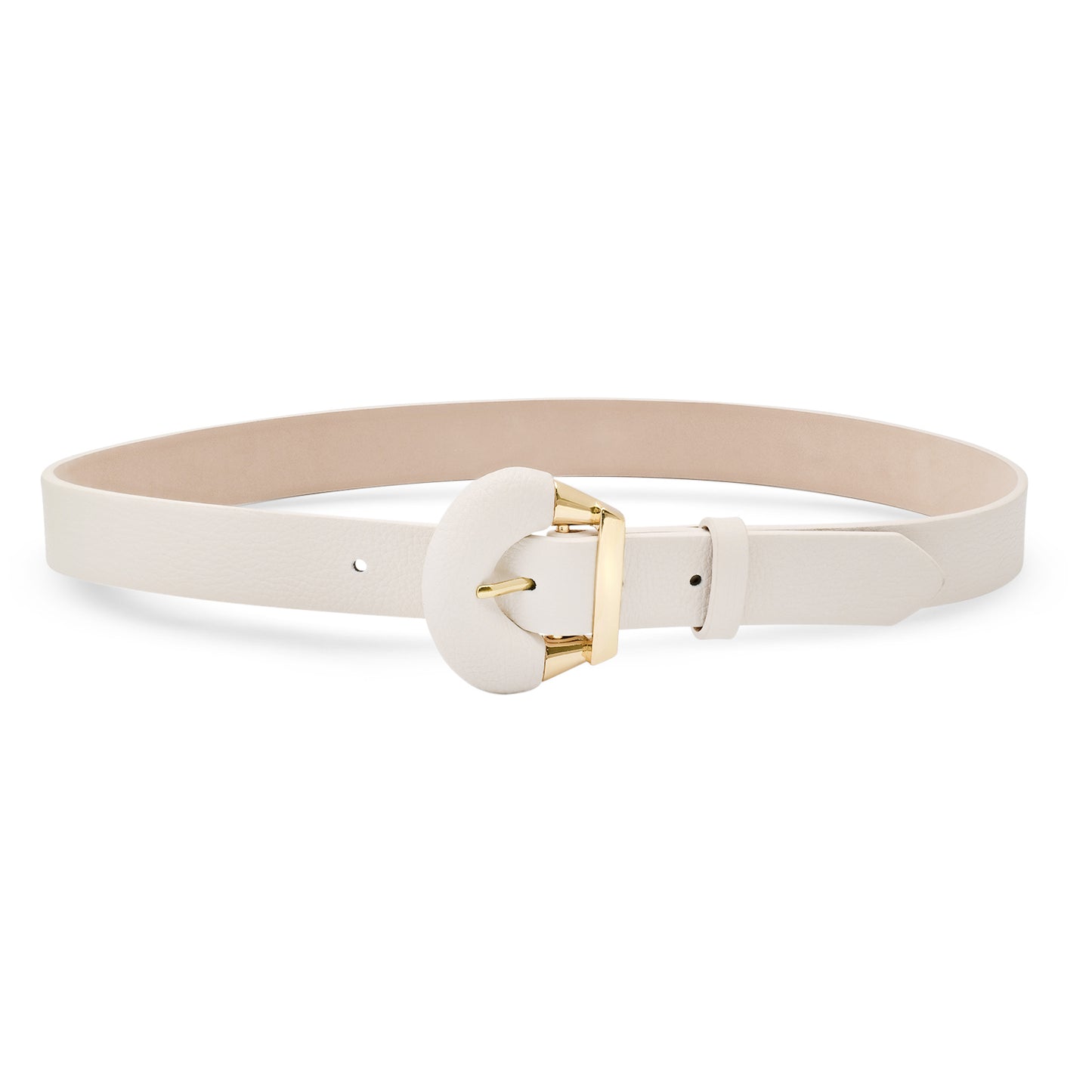 Mulholland Belt | Eggshell/Gld