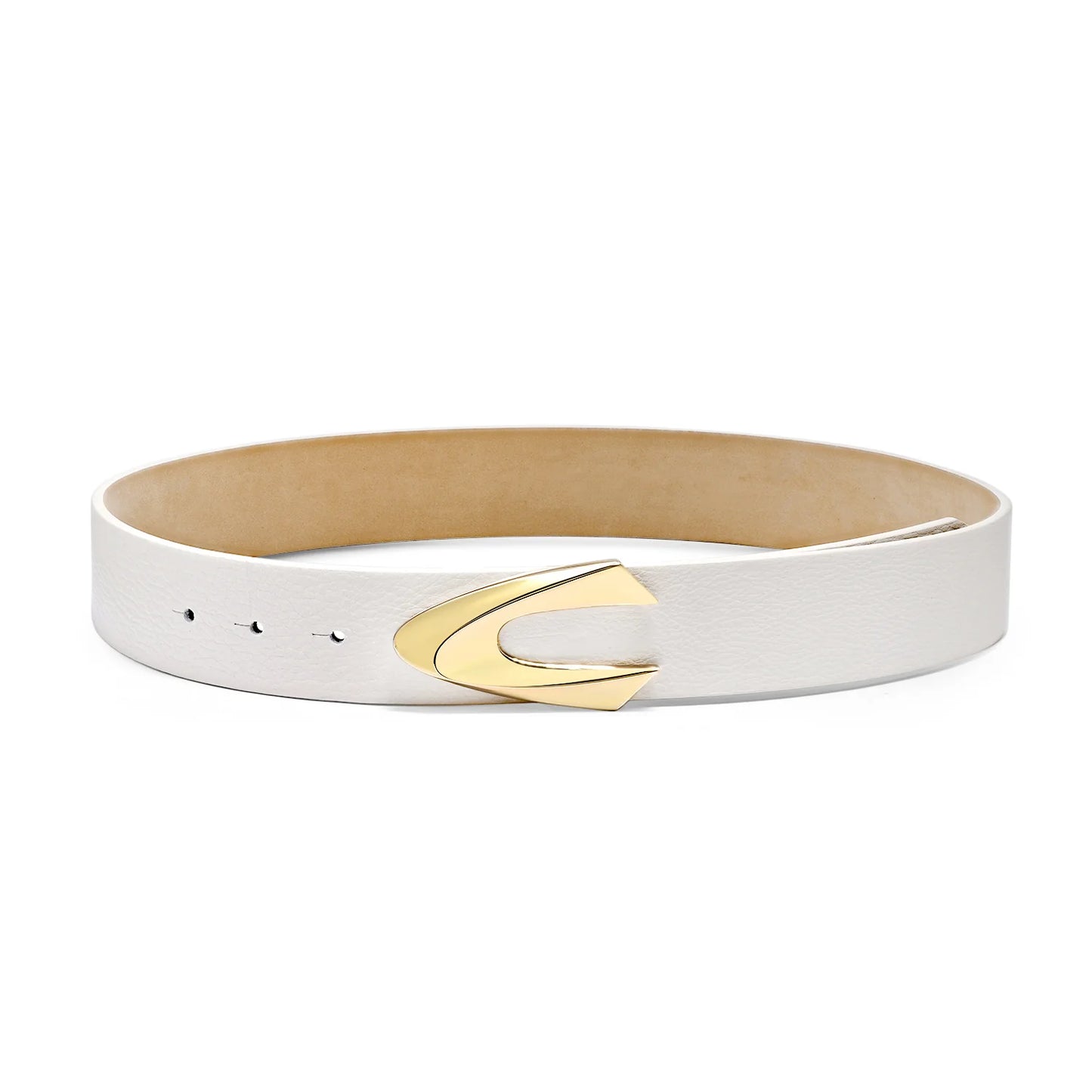 Roxbury Belt | Eggshell