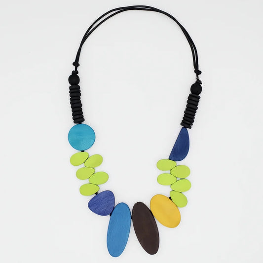 Multicolor Vale Lyrical Necklace