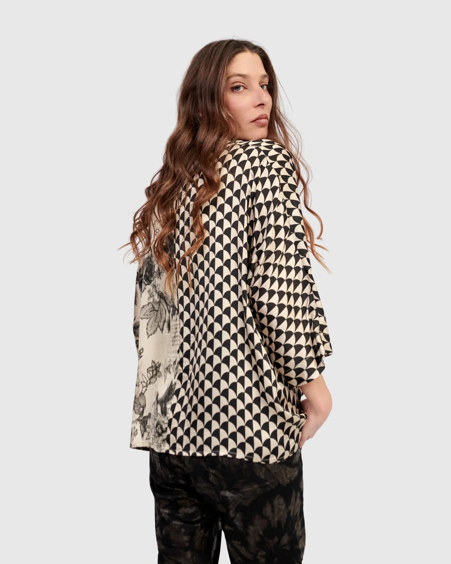 Fatima Draped Top