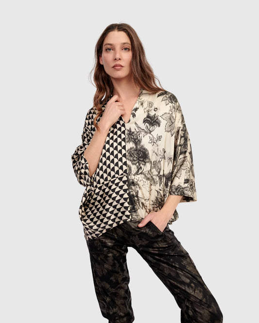Fatima Draped Top