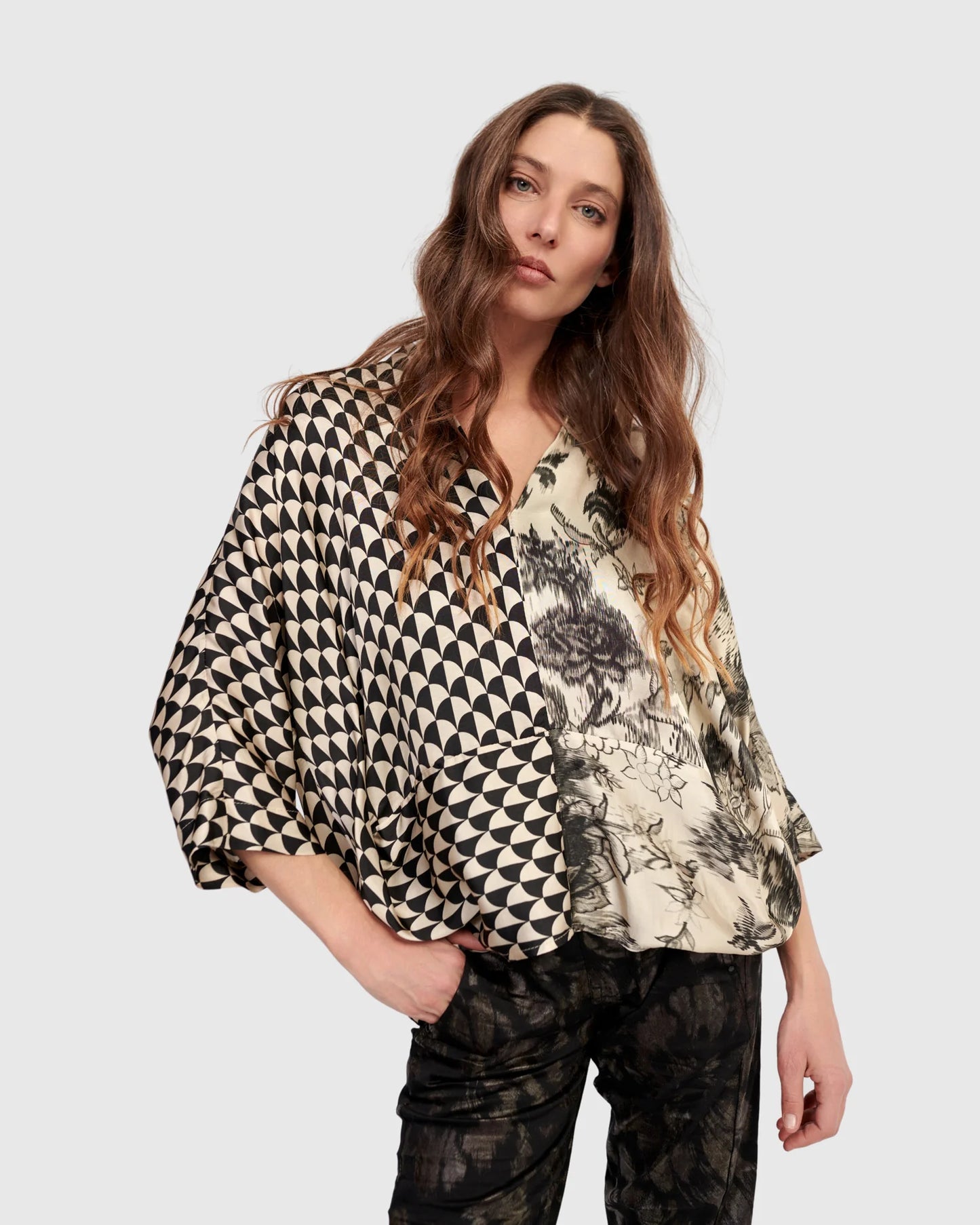 Fatima Draped Top