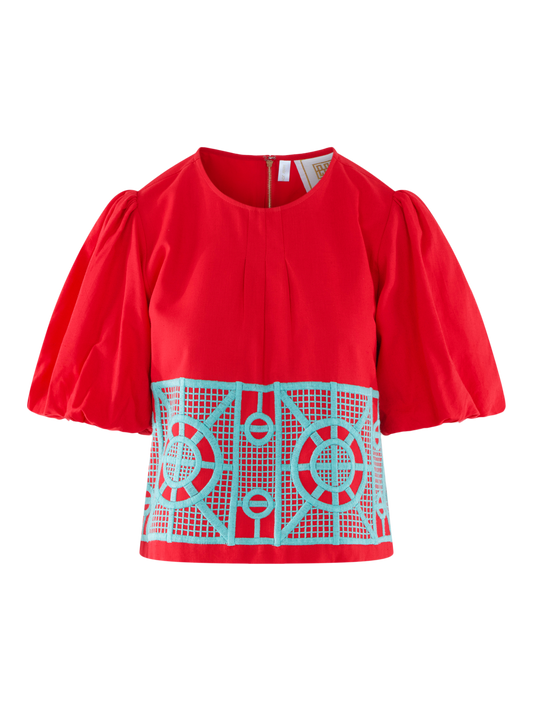 Jane Top | Tomato