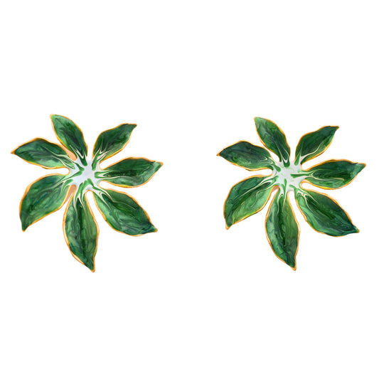 Tropic Earring | Jungle Green