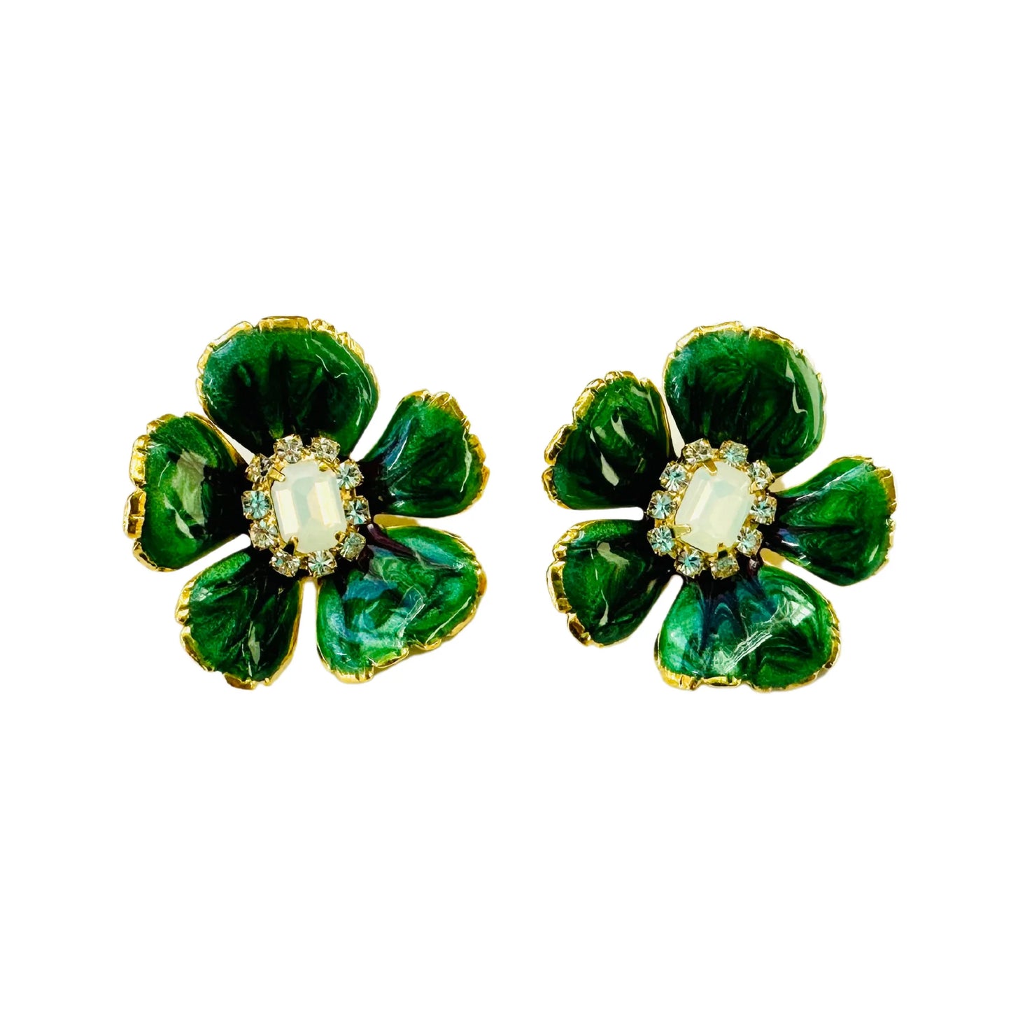 Flora Earring | Jade